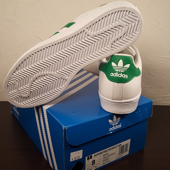 ADIDAS SUPERSTAR SHOES MEN'S SIZE 8 - Picture 4 of 8